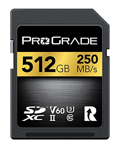 新品　ProGrade メモリーカード　512GB 最大読込3400MB/s Amazon | ProGrade Digital SDXC UHS-II V60 GOLD 512GB メモリー