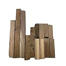 15 Pound Box of Assorted American Black Walnut Wood Cut-Offs, 2 Inch Thick Pieces, Suitable Wood Pieces for Turning Wood Blanks, Wood Crafts and Projects.