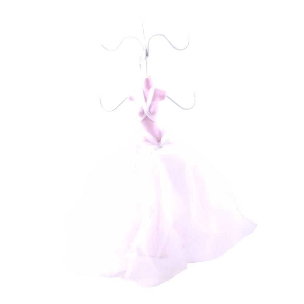 [Dancing Peri] Jewelry Display Holder Figure Stand White