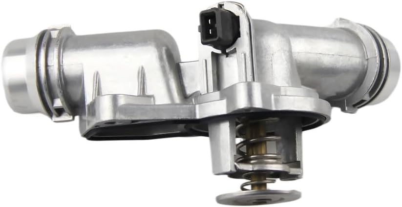 Car Engine Cooling Thermostat Housing Coolant Water Pump Outlet Compatible With E46 E39 X3 X5 Z3 Z4 320i 325i 330i 525i 530i