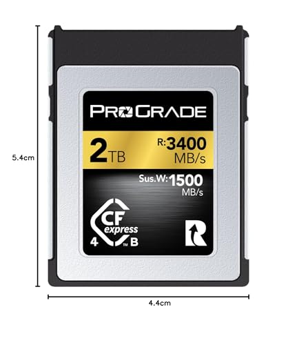 ProGrade Digital Memory Card - CFexpress 4.0 Type B for Cameras | Optimized for Express Transfer of Files & Large Storage | 2TB Gold Series - Image 7