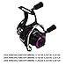 Kuuleyn Carbon Fiber Fishing Reel,Handle Baitcasting Trolling Reel,Rocker Left Right Fishing Reel,Spinning Reel Metal High Hardness Double Rocker Arm Reel with Shallow Line Cup for Ice Fishing(3000)