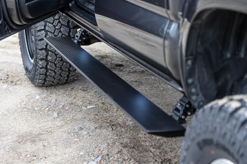 Estribos eléctricos Rough Country para Toyota Tacoma 2005-2023 miniatura 2