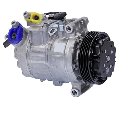 ATEC Germany 1x Compresor de aire acondicionado, COMPATIBLE CON - BMW Serie 1 (E81,E87),Convertible (E88),Coupe (E82),3 (E90),Convertible (E93),Coupe (E92),Touring (E91),5 (E60) (E61),X1 (E84)
