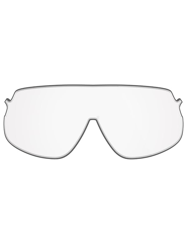 Fiskr Nonpolarized Lenses Replacement Compatible with Oakley Sutro Lite OO9463 Sunglasses, Impact Resistant & Perfect Fit - Crystal Clear by Fiskr - Used condition - Image 2