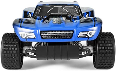 KYAMRC Remote Control Car Electric RC Cars for Kids & Adults, 2.4Ghz 20KM/H Speed Racing Trucks Stunt Off Road Vehicle Indoor Outdoor Party Games Play Toys Gift for Boys & Girls (Blue)