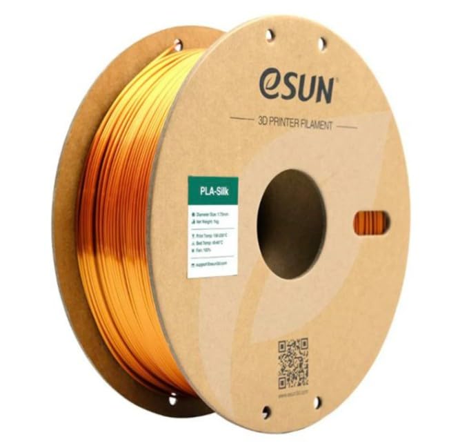eSUN 1.75mm Silk PLA 3D Printing Filament Copper, Net Weight-1Kg-image-18