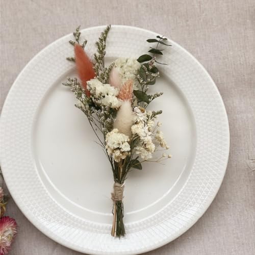 Ramo Mini Boho de Flores Secas para Decoración miniatura 1