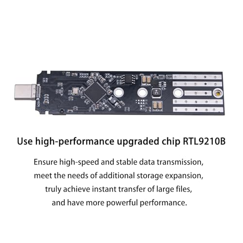 Carcasa externa para disco duro tipo C NVMe miniatura 5
