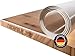Produktbild Trente Tischfolie 3mm dick - Tischschutz mit abgeschrägten Kanten - transparente Tischdecke Eckig - Schutztischdecke Größe wählbar - Schutzfolie Abwaschbar - 90x180