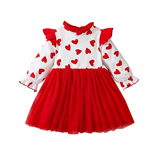 Baby Girl Halloween Dress Long Sleeve Crew Neck Dot Tutu Tulle Dress Boo Costume Princess Dress Fall Clothes Outfits