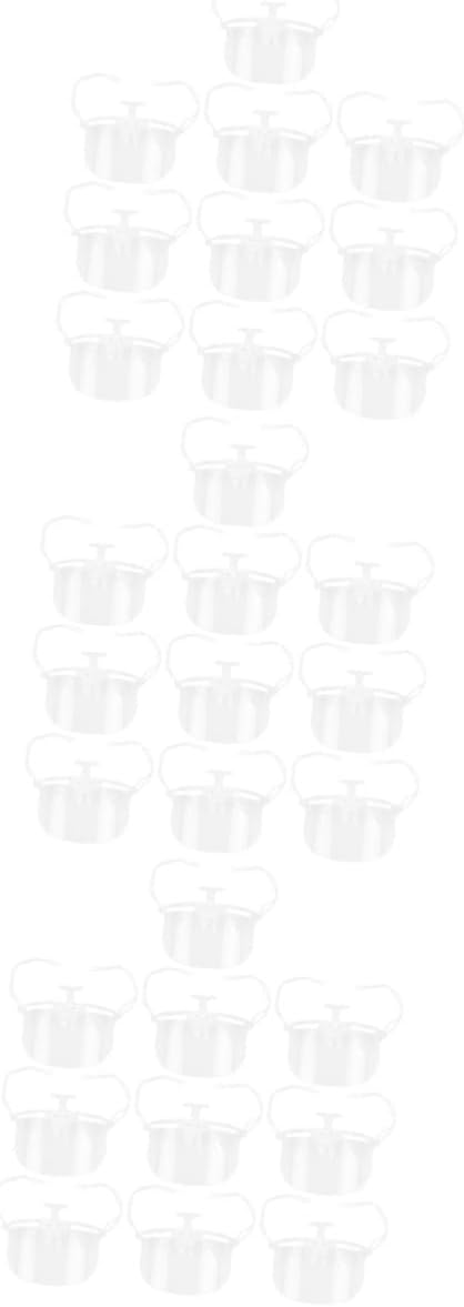 OSALADI Mask for Restaurant Reusable Face Off Face Charcoal Face Clear Kitchen Face Mask Masks Black Head