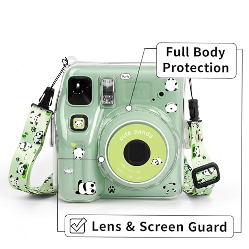 Funda Protectora Transparente Compatible con Fujifilm Instax Mini SE miniatura 2