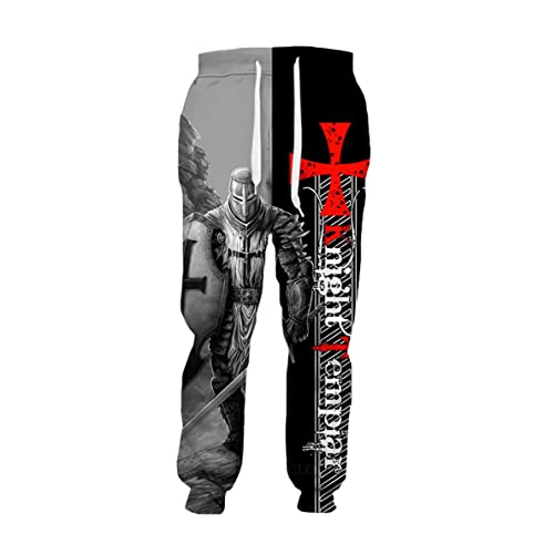 Pantalon unisexe Harajuku imprimé 3D YIOLEAMP décontracté taille 41-44.5