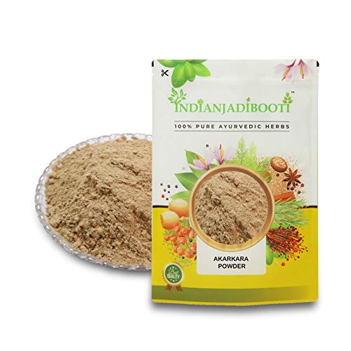 Image of IndianJadiBooti Pure Akarkara Powder (Pellitory Root) | Traditional Botanical for Oral Harmony, Vocal Clarity & Nervine Vitality, 900 Grams | (Pack Of 2)