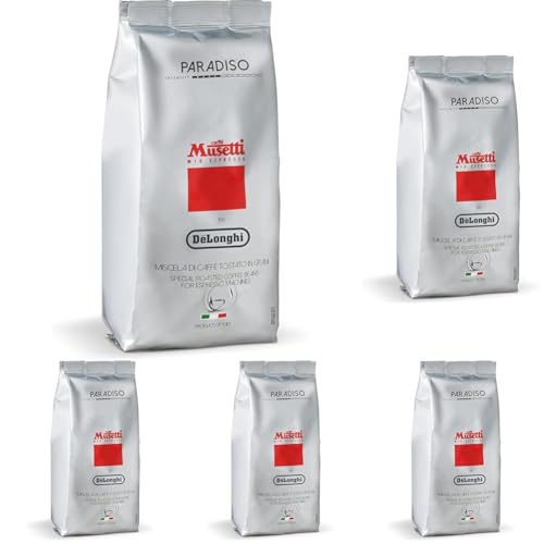 Musetti for De'Longhi (�f�����M) �R�[�q�[�� �p���f�B�\ MB250-PR ���Z�b�e�B �z�[���r�[�� 250g �A���r�J��80% ���u�X�^��20% �t���[�e�B �C�^���A�� (× 5)