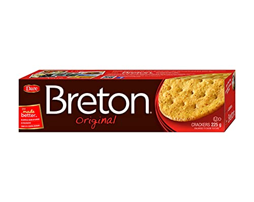Dare Breton Crackers – Party Snacks With No Artificial Flavors And 0G Of Trans Fat Per Serving – Original, 8 Oz (Pack Of 12) #TOP2