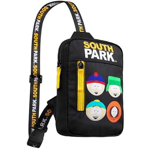 South Park Bolso Bandolera Adolescente Hombre con Correa Ajustable Bolso Pecho Hombre para Viajes Deporte Ideas Regalo | Ya disponible en tu tienda friki favorita! En mundofriki.es! South Park Bolso Bandolera Adolescente Hombre con Correa Ajustable Bolso Pecho Hombre para Viajes Deporte Ideas Regalo | Ya disponible en tu tienda friki favorita! En mundofriki.es!