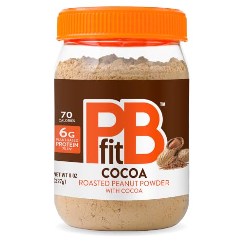PBfit Cocoa Peanut Butter Powder 8 Oz, Peanut...