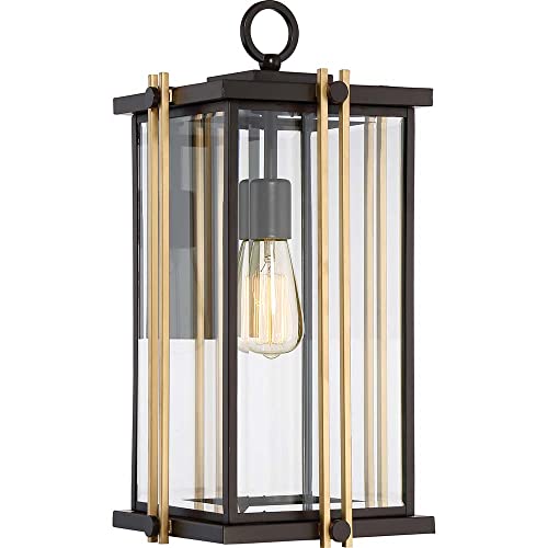 Applique murale extérieur bronze IP44 pour éclairage sécurisé terrasse