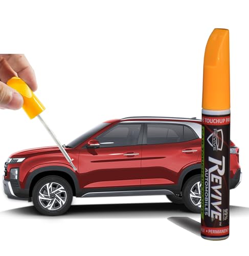 Image of Hyundai Creta2024 colors Revive touchup paint pen, factory Quality & matched 2K paint (Fiery Red (R4R))