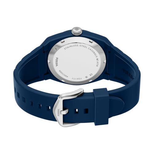 Image of Fossil Men's Everett Quartz Stainless Steel Watch, Three-Hand Watch for Men
