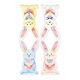 Dermalyx 40 Servilletas De Pascua con Diseño De Conejo, Decoración Festiva para La Mesa En Primavera, para Fiesta En Casa Durante La Temporada De Pascua, Adorno De Mesa P