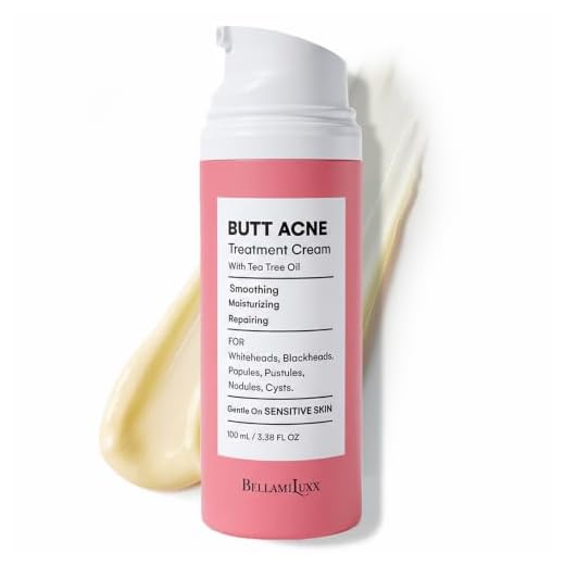 BellamiLuxx Butt Acne Clearing Lotion, Pure Plants Extracts for Reduce Acne and Pimples, Balance Skin Moisture/Sebum, Keep Buttocks Skin Delicate, and Smooth