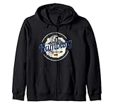 Hamburgo Recuerdo vintage de Skyline Alemania Sudadera con Capucha