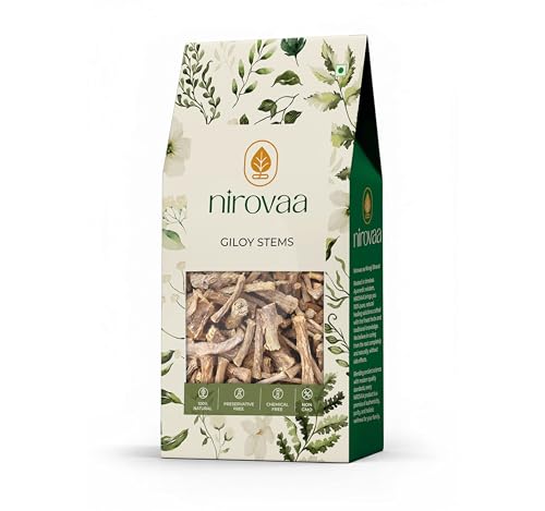 Image of Pure Premium Giloy Stems 200g | Natural & Chemical-Free Raw Cut Tinospora Cordifolia | Immunity Booster, Blood Purifier & Daily Ayurvedic Wellness Herb