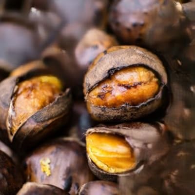 (茨城県産)貴重品種『倉方』の焼き栗 200g×3セット