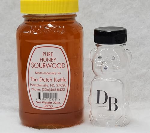 Miel Sourwood The Dutch Kettle 32 Oz con envase plástico