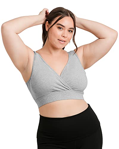 Image of Kindred Bravely Organic Cotton Maternity & Nursing Sleep Bra | Wireless Cotton Bras for Women