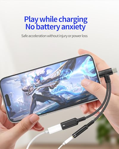 Adaptateur iPhone 15 et iPad connecteur de type C vers jack - 3