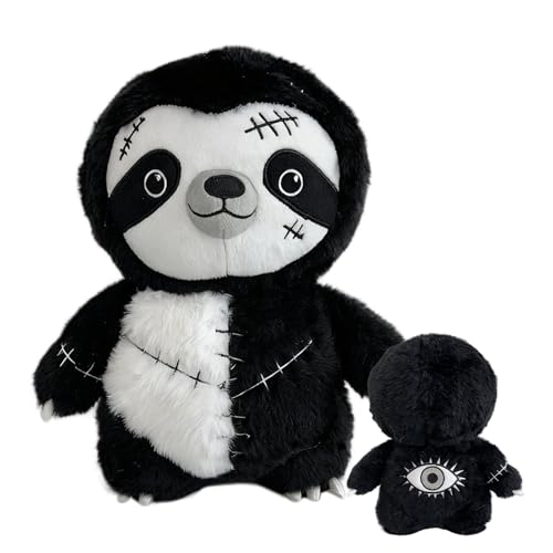 Peluche paresseux pour lit et canapé doudou de Halloween 28 cm mignon pour adolescent et adulte