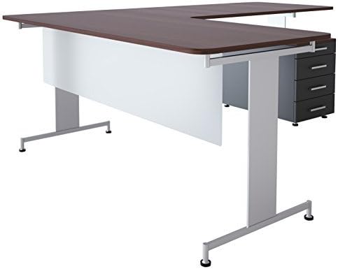 OBEX Panel de acrílico para escritorio y mesa, panel de privacidad acrílico, 12 x 30 pulgadas, esmerilado