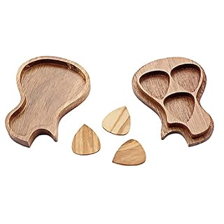 Guangcailun Médiator de guitare acoustique avec boîte Tons de bois Accessoire musical fait à la main Plectres clairs… - Les Beatles, Paul McCartney, John Lennon, RIngo Starr, George Harrison Guangcailun Médiator de guitare acoustique avec boîte Tons de bois Accessoire musical fait à la main Plectres clairs… – Image 4