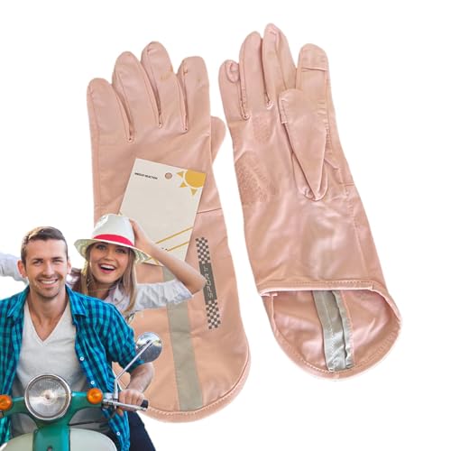Guantes UV para conducir, guantes de protección UV para hombres, guantes de conducción para mujeres para protección solar UV, guantes de protección solar para pantalla táctil para hombres y mujeres,