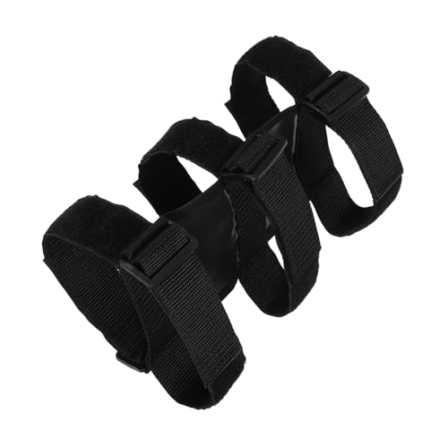 BAZEITFLOW 調節可能なユニバーサル消火器ブラケット 耐久性ポリエステル製 厚手ナイロンメッシュベルト付き 車用 アクセサリー 家用対応 ブラ