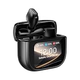Cearvol Wave Amplificatore del Suono Smart con Custodia Touchscreen, Riduzione Rumore NeuroFlow AI 2.0, Driver Knowles, Bluetooth 5.3 e Trasmettitore TV (Mezzanotte)