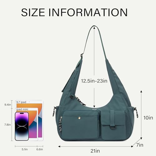 CLUCI Traval Purses for Women, Waterproof Crossbody Bag Roomy Multiple Pockets Shoulder Handbags Lightweight Stylish Tote Bag3