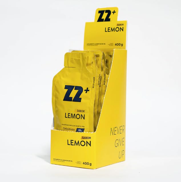 Energy Gel Z2 Sabor Lemon Caixa 10 Sachês | Amazon.com.br