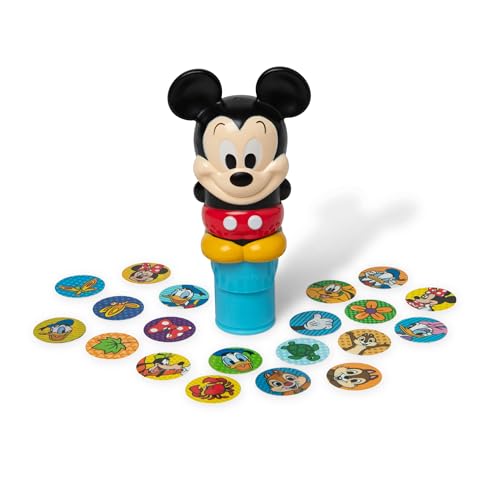 Image of Melissa & Doug Sticker Wow! 24-Page Activity Pad and Sticker Stamper, 300 Stickers, Arts and Crafts Fidget Toy Collectible Character - Disney Mickey Mouse - for Kids Ages 3+ - FSC Certified