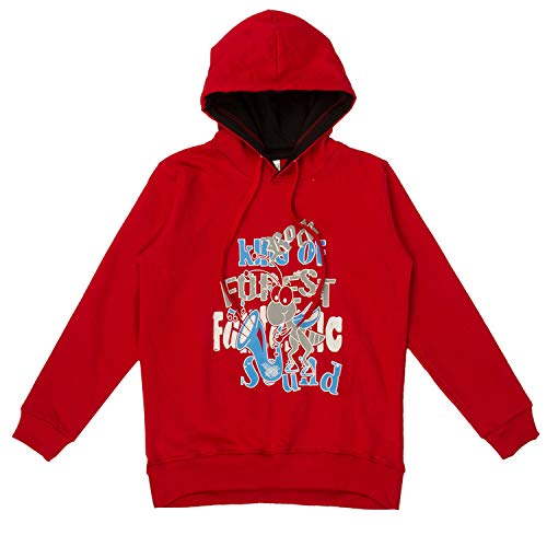 Image of kiddeo Boys Cotton Hooded Neck Sweatshirt