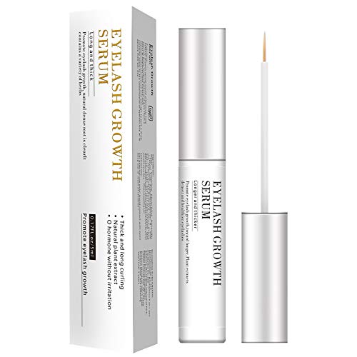Preisvergleich Produktbild MayBeau Wimpernwachstumsserum, Natürlicher Brow Lash Enhancer (5ML), Pflegen Sie beschädigte Wimpern und steigern Sie das schnelle Wachstum für jede Art von Wimpern und Augenbrauen in 20 Tagen