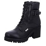 Flexible Laufsohle Dockers by Gerli Damen 37CE319 Stiefeletten, Schwarz (Schwarz 100), 38 EU