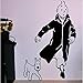 Pegatinas de pared Tintin con perro de dibujos animados de vinilo etiqueta de la pared habitación de los niños arte de la pared calcomanías murales Tintin cartel de vinilo arte de la pared decoración