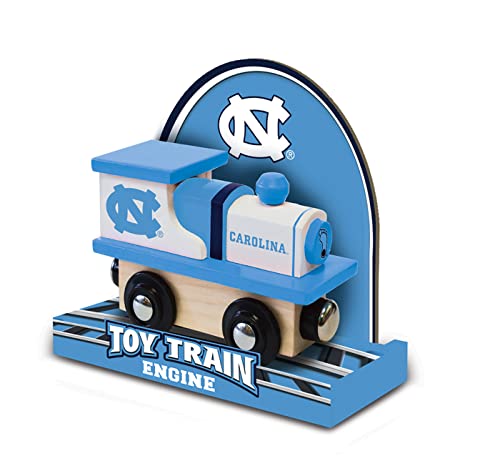 Image of MasterPieces NCAA North Carolina Tar Heels Real Wood Toy Train Engine