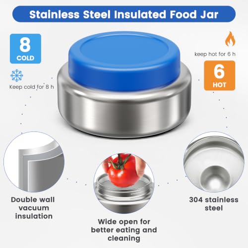 Stainless Steel Bento Box with Soup Thermo