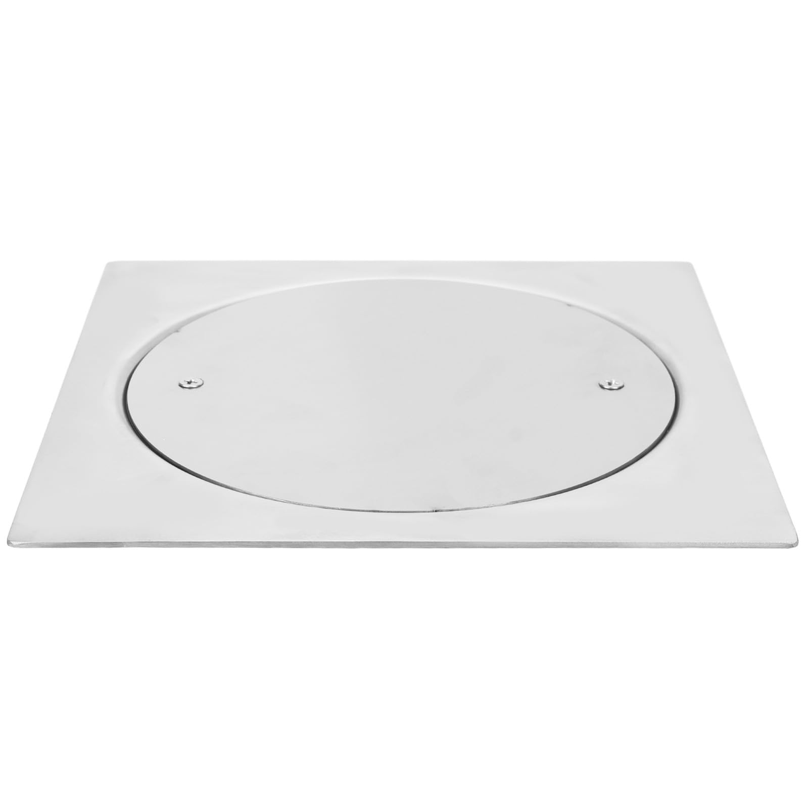 Crépine de sol en acier inoxydable 20x20cm pour évacuation de salle de bain